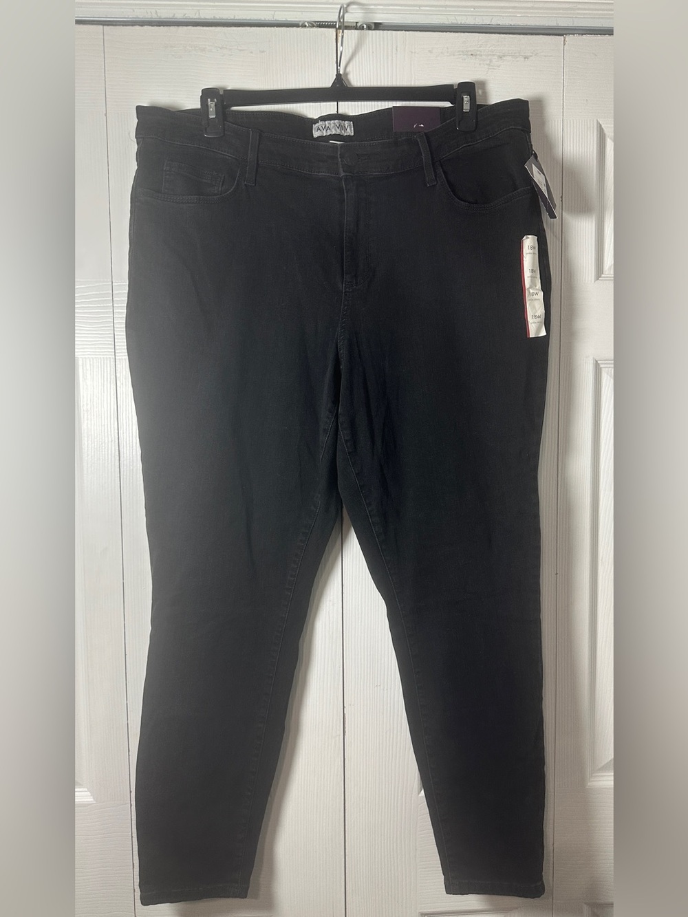 Ava & Viv Black Women’s Jeans, size 18